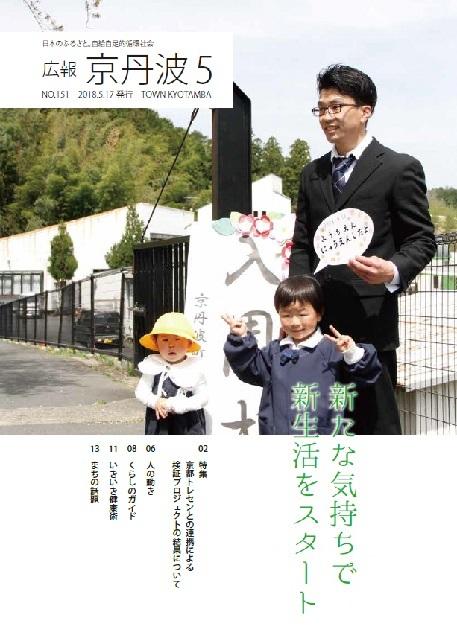 2018年5月広報京丹波表紙