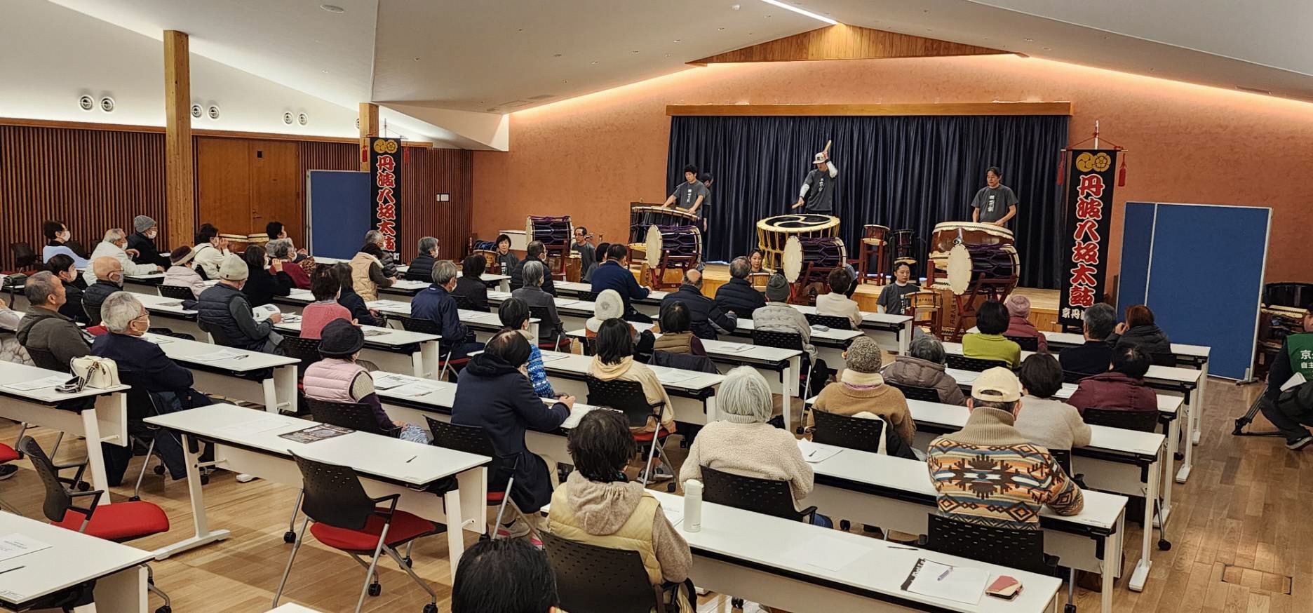 2025丹波八坂太鼓の伝統と伝承講演会の様子3