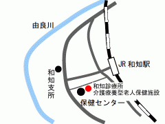 京丹波町病院和知診療所の地図